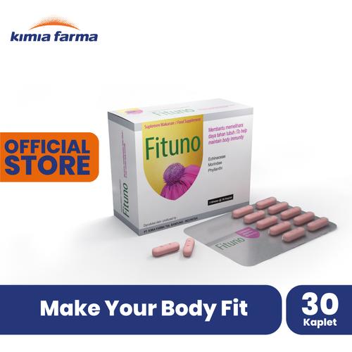 Foto Produk FITUNO Suplemen Daya Tahan Tubuh 3x10 Kaplet dari Kimia Farma Official