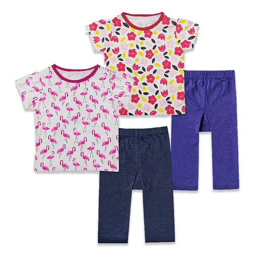 Foto Produk Bearhug Setelan SHF-D Bayi Perempuan/Laki-laki Mixmotif 9-12M - Merah Muda, 9-12 Bulan dari Bearhug-Id