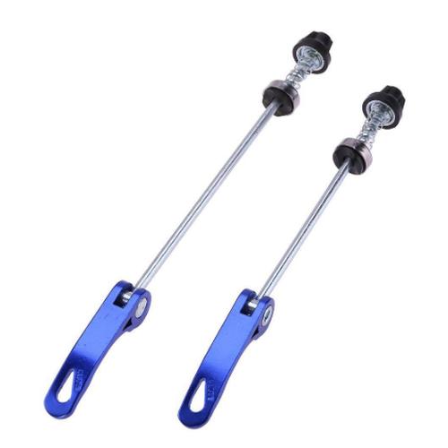 Gambar As Quick Release QR Skewer Hub Alloy Sepeda - Biru dari domelton store Kota Depok Tokopedia