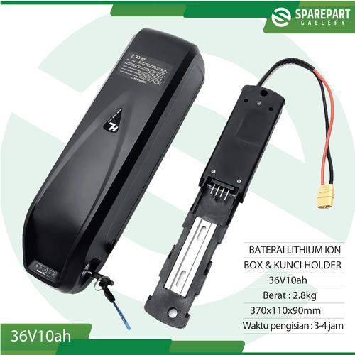 Jual Aki Baterai Lithium Ion 36v10Ah sepeda listrik - Jakarta Utara