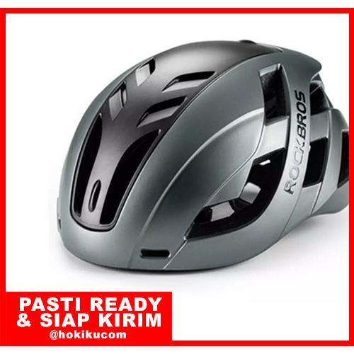 Gambar Helm Sepeda Rockbros Adjustable Road Bike Helmet Magnetic Cover TS-43 dari Hokikucom Kota Tangerang Tokopedia