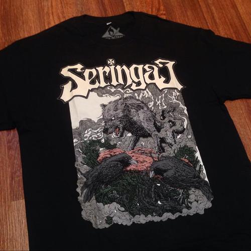 Jual Kaos Seringai - Wolf Crows 