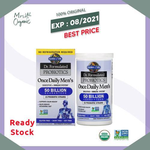 Foto Produk Garden of Life - Dr. Formulated Probiotics Once Daily Mens SHELF 30ct dari Mrs Organic