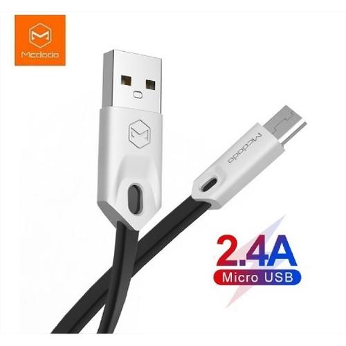 Foto Produk Mcdodo CA-0833 Gorgeus Series Micro USB Cable Fast Charging 2.4A 1M - Hitam dari GADZILA STORE