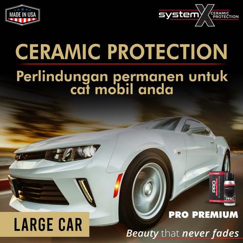 Gambar Coating Mobil System X Ceramic Protection - Pro Premium for Large Car dari System X Indonesia Jakarta Utara Tokopedia