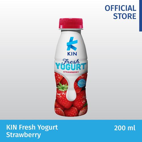 Gambar KIN FRESH YOGURT STRAWBERRY 200 ML dari Kindairy ID Jakarta Selatan Tokopedia