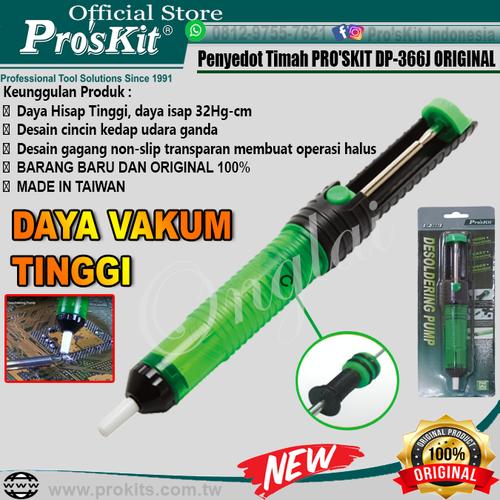 Foto Produk Penyedot Timah PRO'SKIT DP-366J ORIGINAL dari Pro'sKit