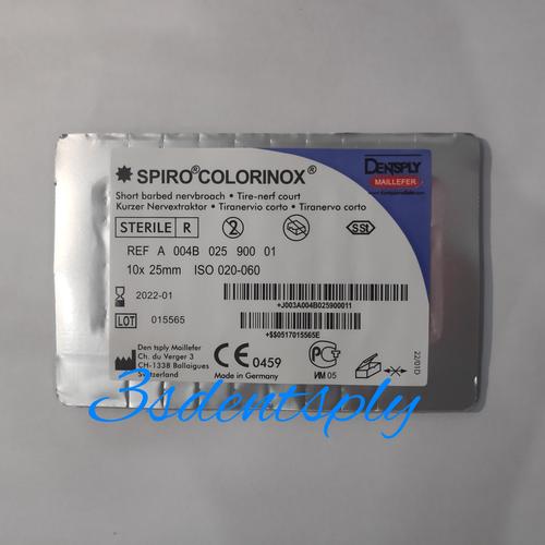 Jual Dental Barbed broach dentsply spiro colorinox / endo jarum