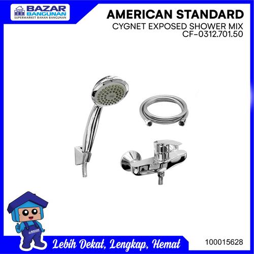 Foto Produk PAKET HAND SHOWER + KERAN BATH MIXER AMERICAN STANDARD CYGNET EXPOSED dari Bazar Bangunan