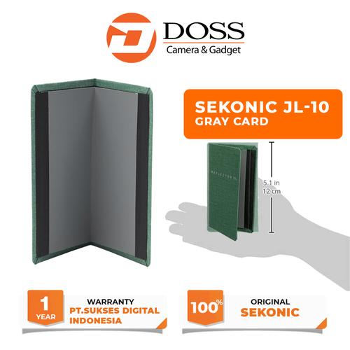 Foto Produk Sekonic Gray Card JL10 / Sekonic JL10 dari DOSS
