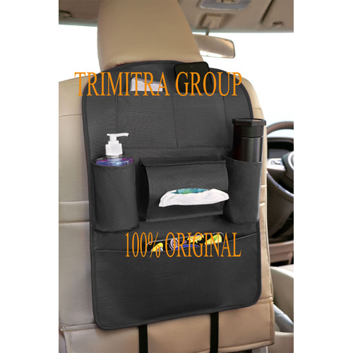 Foto Produk Carzo Smart Seat Car Seat Organizer Tas Belakang Jok Mobil Multifungsi - Hitam dari Trimitra Group