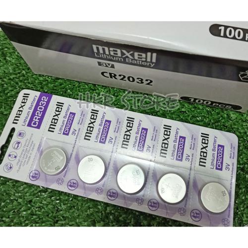 Foto Produk ORIGINAL MAXELL CR2032 CR 2032 BATRE / BATERAI / BATTERY dari HKR Store
