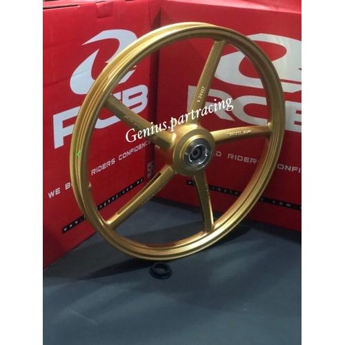 Foto Produk Velg Racing RCB Depan Mio - Jupiter Z - Vega R Sp 522 Gold 17 X 120 dari genius.partracing