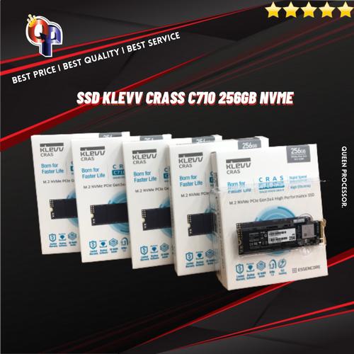 Gambar KLEVV CRAS C710 256GB SSD M.2 2280 NVME PCLE GEN3 X4 dari QueenProcessor undefined Tokopedia