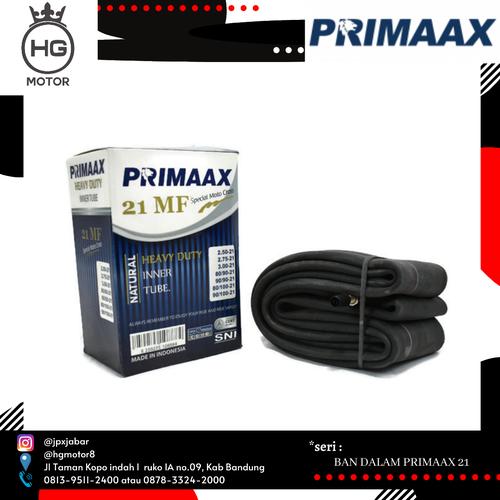 Foto Produk BAN DALAM TRAIL PRIMAAX 80 100 RING 21 HEAVY DUTY TEBAL PRIMAX dari HG MOTOR