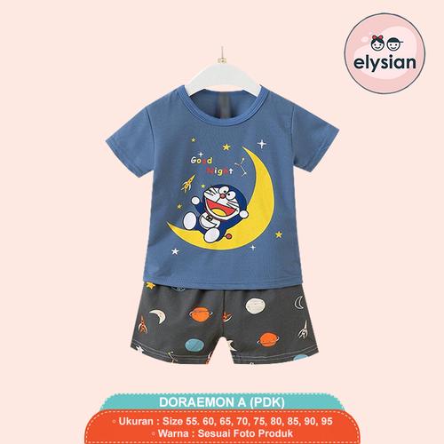 Foto Produk SETELAN BAJU TIDUR ANAK LAKI-LAKI IMPORT PENDEK DORAEMON A ELYSIAN - DORAEMON A PDK, Size 55 dari ElysianOfficialShop