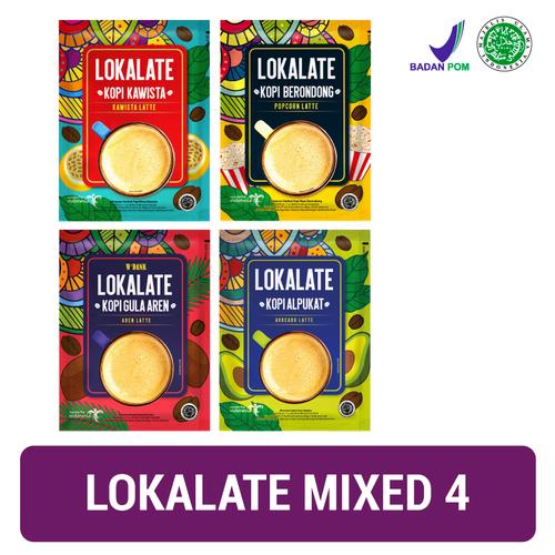Foto Produk Lokalate Mixed Package 4 Varian (10 Sch x 4) dari NutriMart