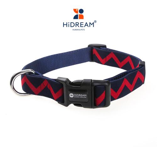 navy dog collar