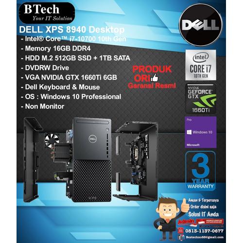 Dell XPS 8940 第11世代i7/16GB/SSD&HDD/Win11 Dell XPS 8940 Desktop