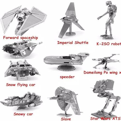 Jual 3D Puzzle Metal DIY Miniature 