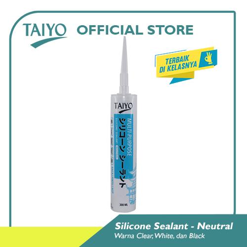 Foto Produk Taiyo Silicone Sealant Neutral 300 ml - Putih dari Taiyo Perkakas Official