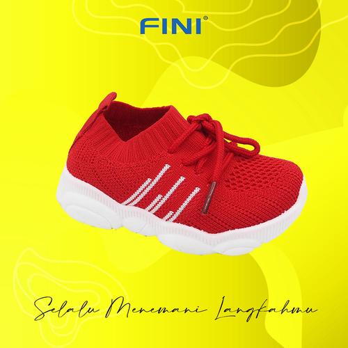 Jual SEPATU SNEAKERS RAJUT ANAK FINI BK189-211/291-591 - Merah, 16-21 -  Kota Medan - FINI SOCKS | Tokopedia