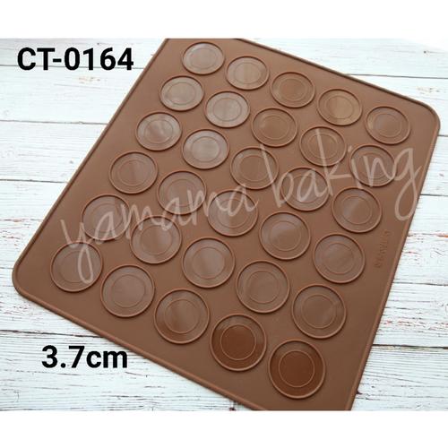 Foto Produk CT-164 Cetakan Silikon makaron macaron silicon mat dari Yamama Baking
