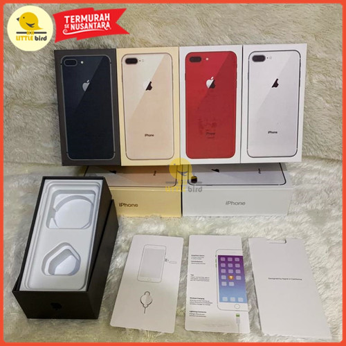 Foto Produk DUS KOTAK KOSONG IPHONE 8 & 8 PLUS (Tidak Fullset) Terima GROSIRAN - Orange dari Little.bird