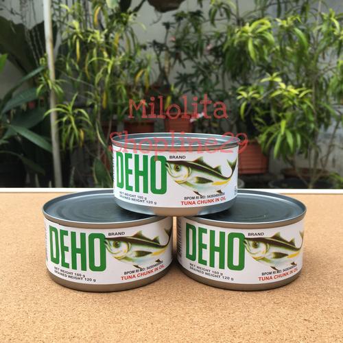 Foto Produk MURAH - Deho Tuna Kaleng 180gr / Tuna Chank in Oil dari Milolita Shopline29
