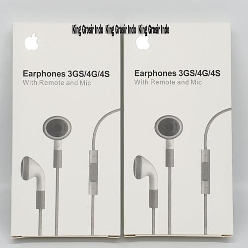 Headset Handsfree Apple Iphone 3G 4G 4S 