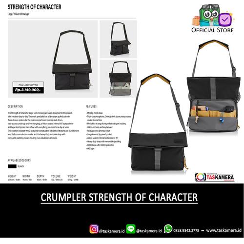 Promo Crumpler Strength of Character Messenger Bag Tas Selempang
