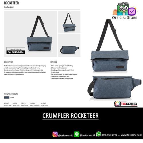 crumpler rocketeer messenger bolsa