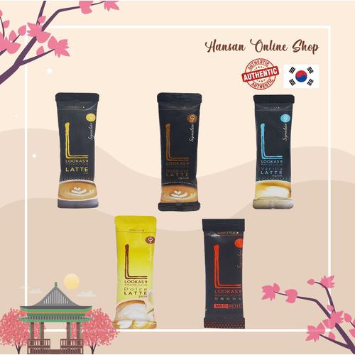 Jual [SATUAN] LOOKAS9 LATTE/VANILLA/DOLCE/AMERICANO/GREEN TEA/BLACK ...