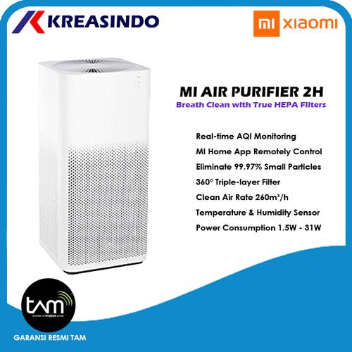 Foto Produk Xiaomi Mi Air Purifier 2H Penjernih Udara Garansi Resmi TAM dari Kreasindo Online