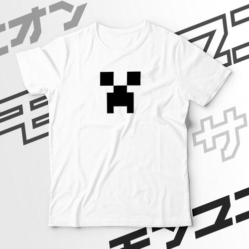 Jual T-SHIRT MINECRAFT CREEPER 