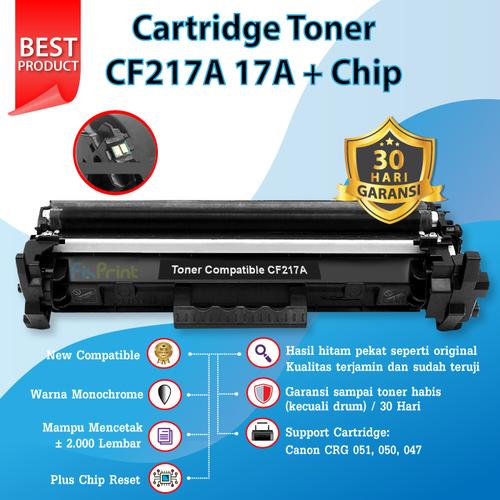 Jual Compatible Toner HP 17A CF217A + CHIP, Cartridge Printer HP M102a M130  - Jakarta Timur - FixPrint Jakarta | Tokopedia