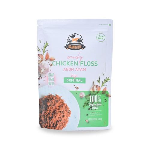 Foto Produk Abon Ayam Original Grandville 100 g dari Mrs Organic