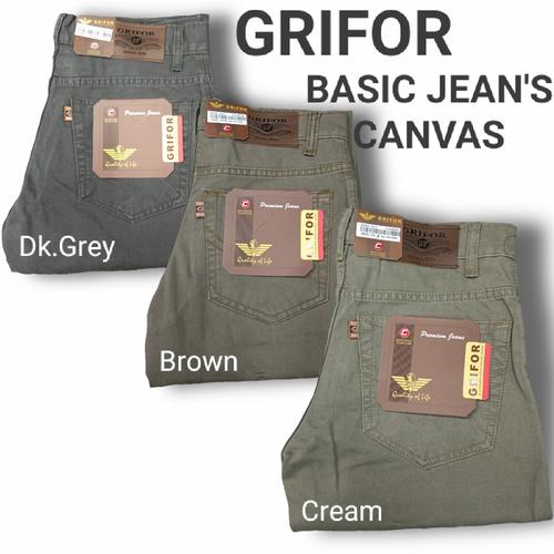 Jual Celana Panjang Pria GRIFOR BASIC CANVAS Size 33-38 Original - Cream,  33 - Jakarta Barat - ANITA shoes | Tokopedia