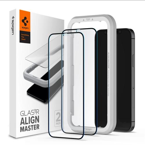 Jual Spigen Tempered Glass Full Cover iPhone 12 Pro Max Pro 12