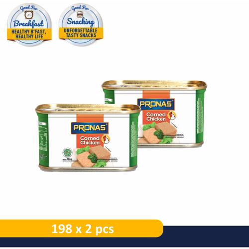 Foto Produk Pronas Kornet Ayam 198 g bundling 2 pcs dari Pronas Official Store