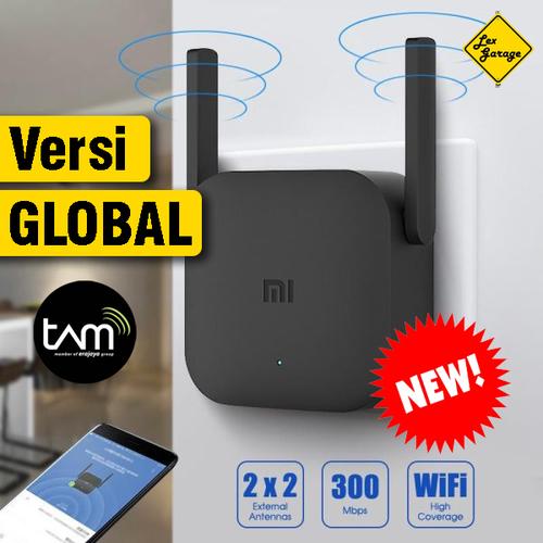 Foto Produk Xiaomi Mi WiFi Wireless PRO Amplifier Extender Repeater 300M Original - TAM Ver Global dari Lex Garage