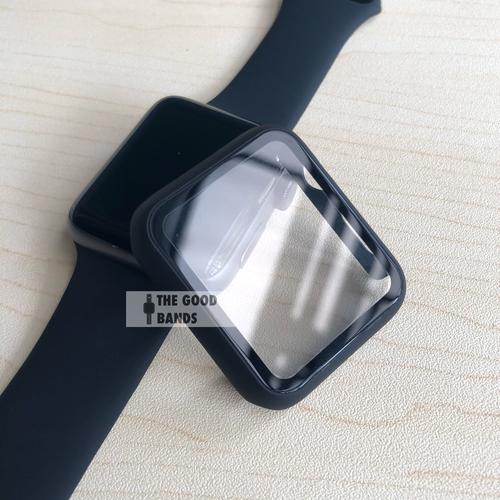 Foto Produk Case Apple Watch 6 SE Casing & Glass Full Cover TG Hard 40mm 44mm dari The Good Bands