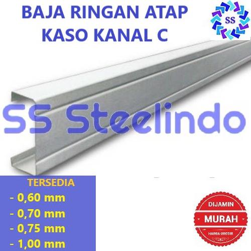 Foto Produk BAJA RINGAN ATAP KASO KANAL C - 060 dari SS Steelindo