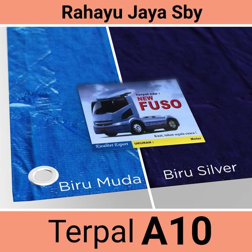 Gambar TERPAL PLASTIK A10 CAP FUSO 2X3 3x4 3X5 4x5 4X6 5x6 5x7 6X8 6X9 6X10 - Biru Silver, 6x12 dari Rahayu Jaya Sby Kota Surabaya Tokopedia