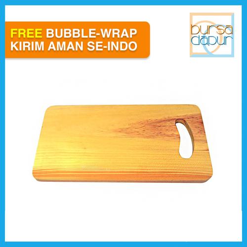 Foto Produk Talenan kayu cangkingan 34x 18 cm/ 1 pcs dari Bursa Dapur
