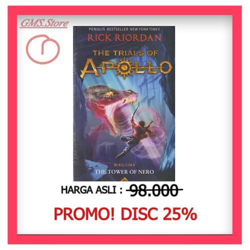 Foto Produk THE TRIALS OF APOLLO #5 : THE TOWER OF NERO dari GAPURA MITRA SEJATI