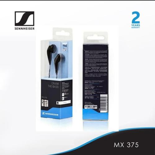Jual Headset Sennheiser Earphone Tipe MX 375 MX375 Original - Kota Bekasi -  FrankSun Store | Tokopedia