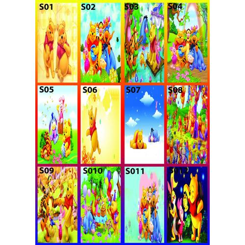 Foto Produk stiker kulkas 1 pintu Winnie the Pooh dari era stiker