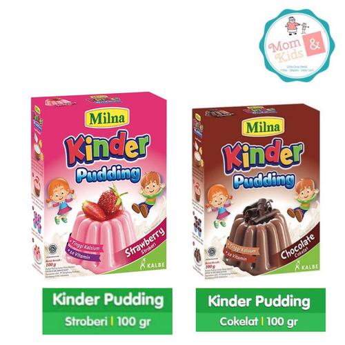Foto Produk Milna Kinder Pudding 100 gr/ Milna Toddler Pudding / Milna Puding - Coklat dari Toko Susu Mom n Kids