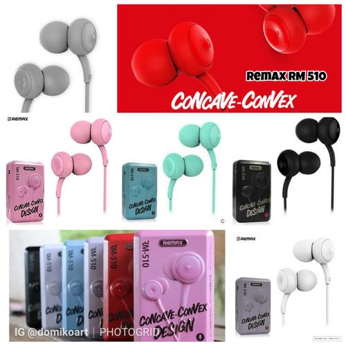 Jual Remax RM-510 Concave-Convex Headset Earphone Kota Semarang